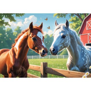 Puzzle Konie na polanie 200 el. Trefl (13328)