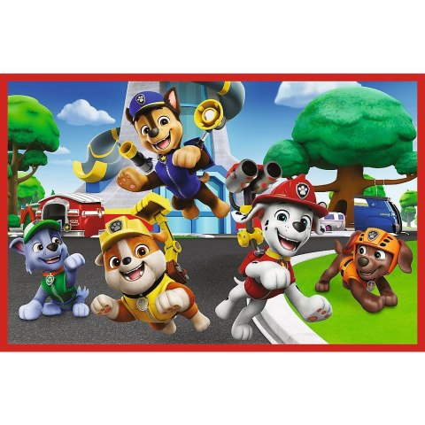 Puzzle Paw Patrol Psi dzień zabaw 2x24 el. Trefl (34433)