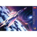 Puzzle Premium Plus Tea Time: Lot w kosmos 1000 el. Trefl (12075)