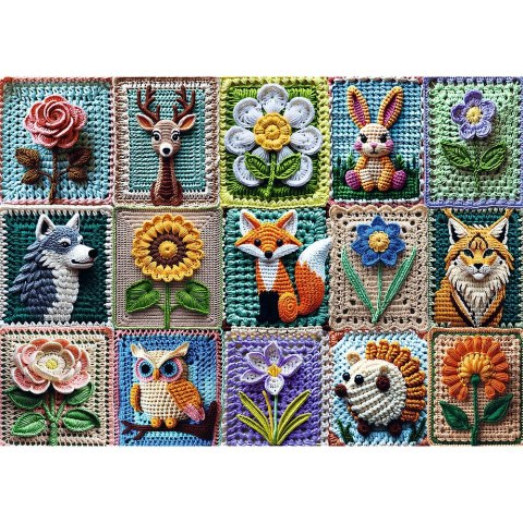 Puzzle Szydełkowanie 1000 el. Trefl (10950)