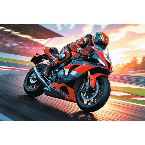 Puzzle Trefliki Szybki motocykl 100 el. Trefl (16489)