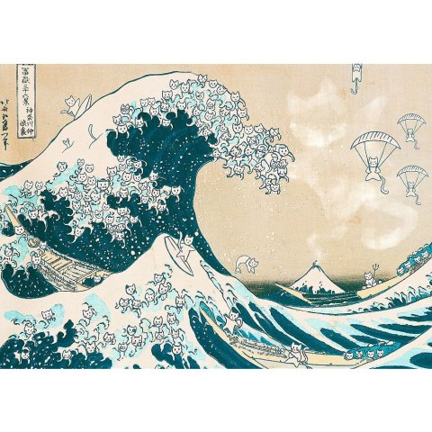 Puzzle Wielka kocia fala 500 el. Trefl (37537)