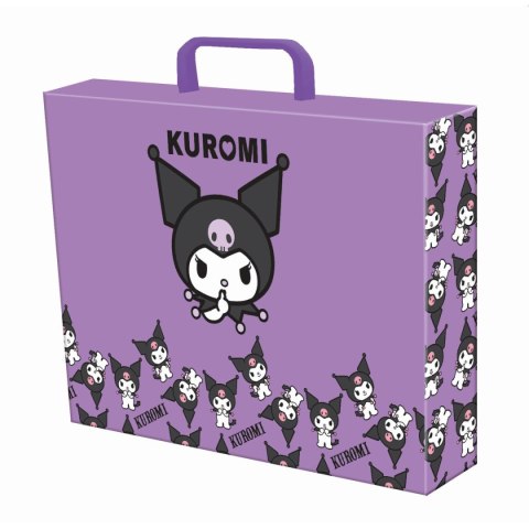 Teczka kartonowa na zatrzask Kuromi A4 mix Unipap