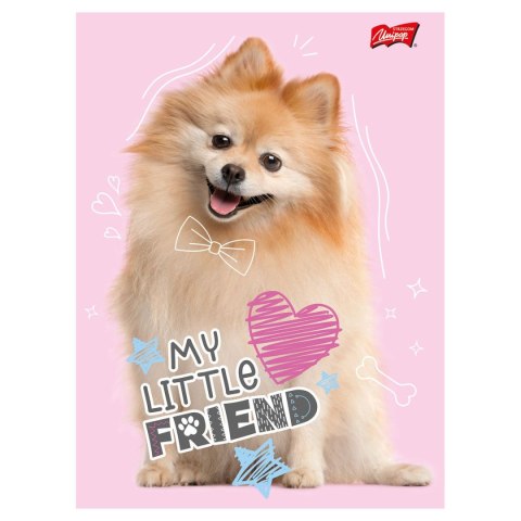 Zeszyt My Little Friend, 1 A5 16k. 70g linia Unipap