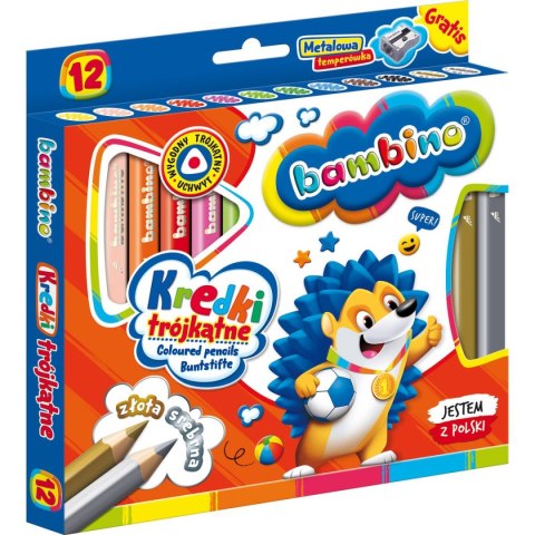 Kredki ołówkowe 12 kol. St.Majewski