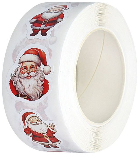 Naklejka (nalepka) Craft-Fun Series Mikołaj naklejki na rolce Titanum (25YQ-018)