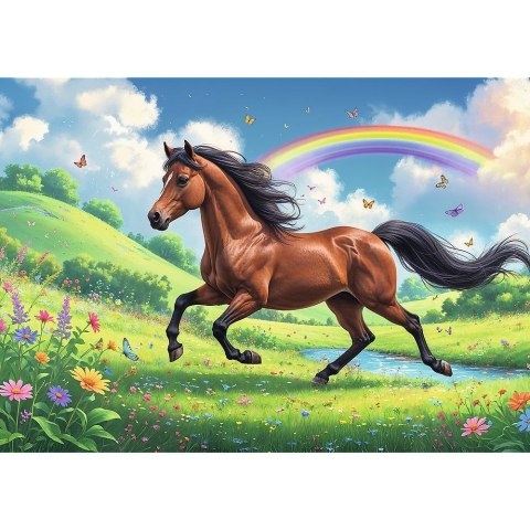 Puzzle Dostojny koń 200 el. Trefl (13355)