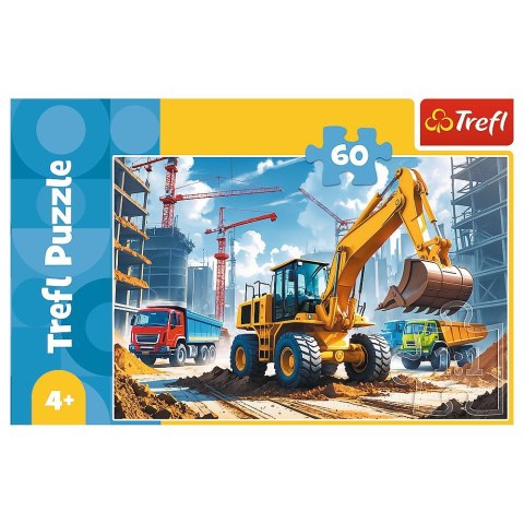 Puzzle Koparko-ładowarka 60 el. Trefl (17406)