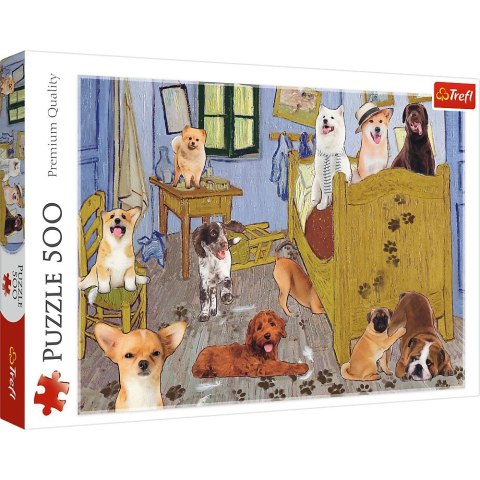 Puzzle Pokój van Gogha 500 el. Trefl (37539)