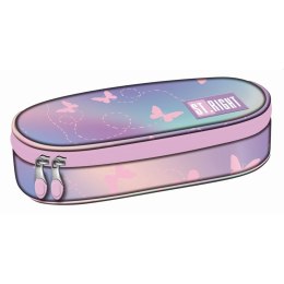 Saszetka Z Usztwnianą Klapką PINK BUTTERFILIES różne St.right (PC-01)