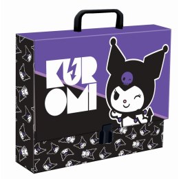 Teczka kartonowa na klips Kuromi A4 różne Unipap