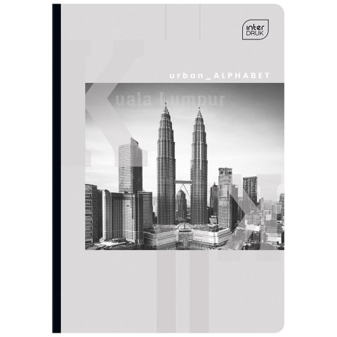 Zeszyt A5 96k. 70g krata [mm:] 148x210 Interdruk (ZE96KF#2)