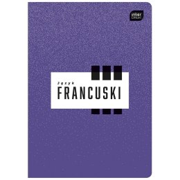 Zeszyt tematyczny j.francuski A5 60k. krata Interdruk (ZE60FRA)