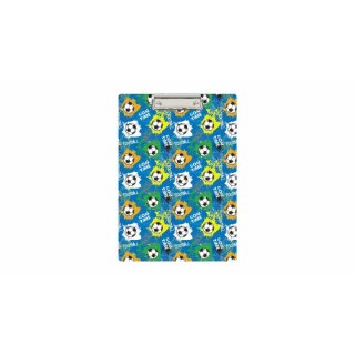 Deska z klipem (podkład do pisania) A4 FOOTBALL mix Biurfol (KHN-01-34)