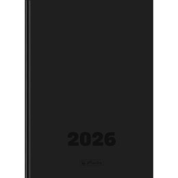 Kalendarz książkowy (terminarz) DTP dzienny szefa czarny A4 Herlitz (400204114)