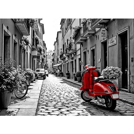 Kalendarz ścienny BLACK&RED trojdzielne- 320mm x 855mm Jotan (t55)