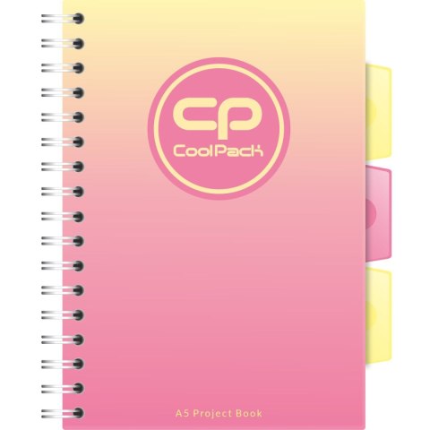 Kołozeszyt (kołonotatnik) CoolPack GRADIENT A5 200k. KRATKA Patio (03029CP)
