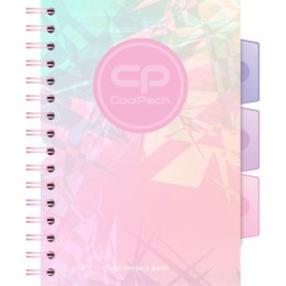 Kołozeszyt (kołonotatnik) CoolPack TIE DYE A5 kratka Patio (93778CP)