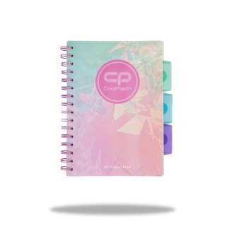 Kołozeszyt (kołonotatnik) A5 CoolPack TIE DYE kratka Patio (93778CP)