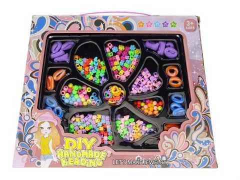 Koraliki dla dziewczynki zestaw do nawlekania Adar (568884)