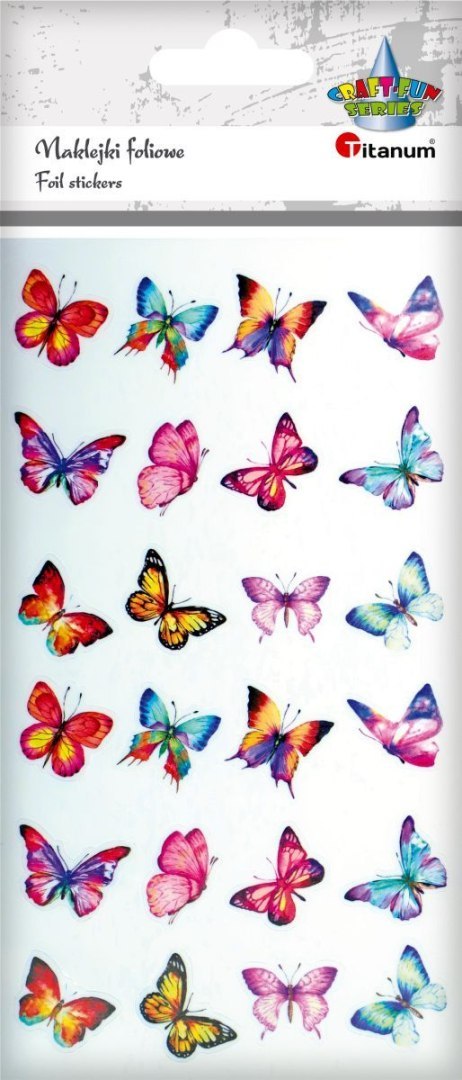 Naklejka (nalepka) Craft-Fun Series Motyle Titanum (FZH BUTTERFLY)