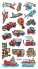 Naklejka (nalepka) Craft-Fun Series Pojazdy wypukłe Titanum (JN-U064)