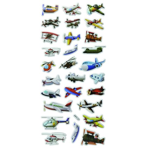 Naklejka (nalepka) Craft-Fun Series maszyny latające Titanum (PPT27)