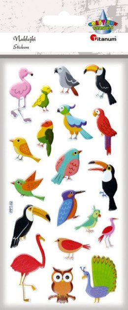 Naklejka (nalepka) Craft-Fun Series ptaki egzotyczne Titanum (PPT2)