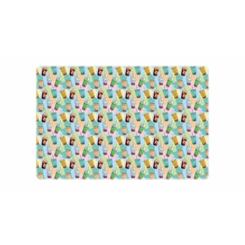 Podkład na biurko BUBBLE TEA mix PVC PCW Biurfol (NPB-02-37)