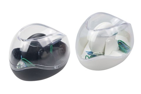 Spinacze standard w pudełku magnetycznym kolorowe 28mm 20 szt Titanum