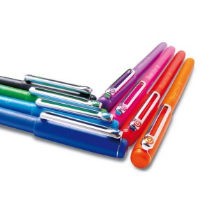 Długopis olejowy iZee wkład fiolet 0,26mm Pentel (BX457-V)
