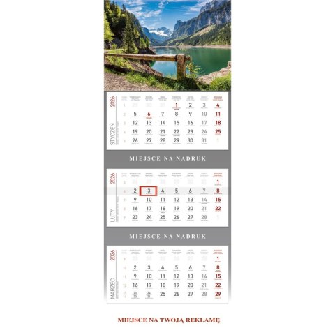 Kalendarz ścienny 5907751188238 A4 Wydawnictwo Wokół Nas (KS055B)