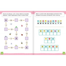Książka dla dzieci Łamigłówki szczęśliwego przedszkolaka. Ciekawe zadania do rozwiązania dla dzieci 5+