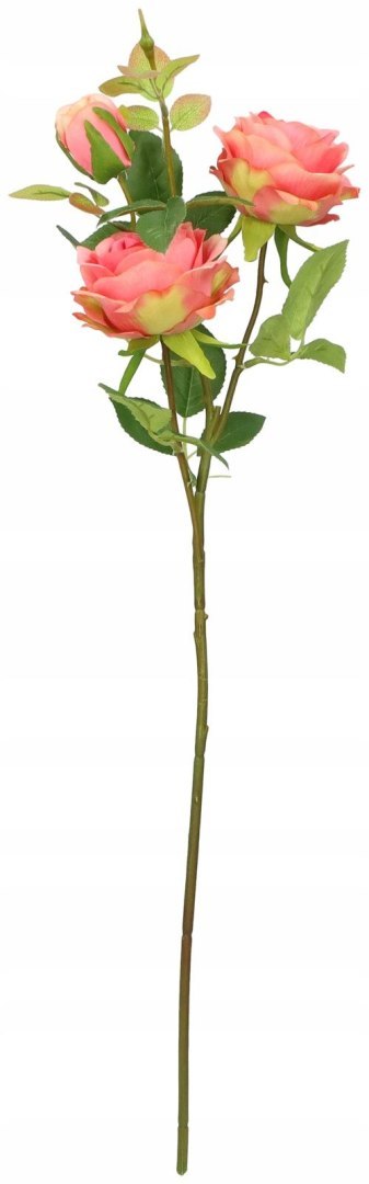 Kwiaty róża 3 szt. 67cm czerwona Home And Garden (6768)