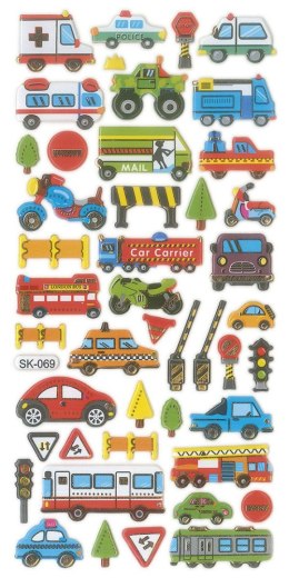 Naklejka (nalepka) Craft-Fun Series Pojazdy wypukłe Titanum (SK-069)