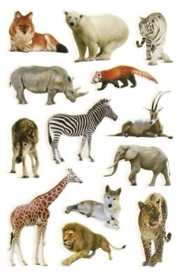 Naklejka (nalepka) Craft-Fun Series Zwierzęta Titanum (PPB03)