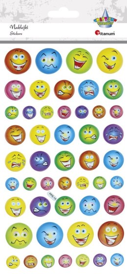 Naklejka (nalepka) Craft-Fun Series emotikony Titanum (PPS14)