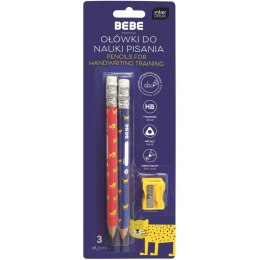 Zestaw piśmienniczy BEBE KIDS 2 szt jumbo + temerówka Bebe