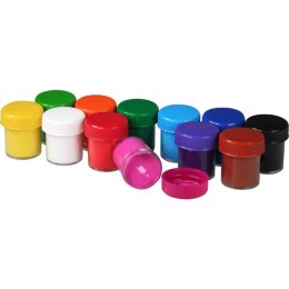 Farby plakatowe kolor: mix 20ml 12 kolor. Fun&Joy (FJ-012)