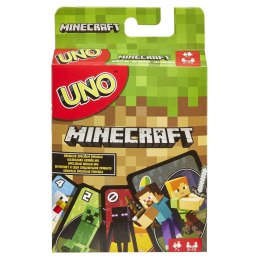Gra karciana Minecraft Uno Junior Mattel (FPD61)