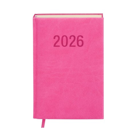 Kalendarz książkowy (terminarz) 2026 COLOROFIX DNS A5 Antra (RÓŻOWY)