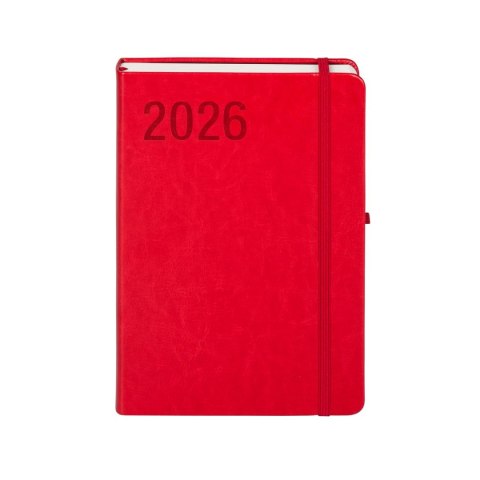 Kalendarz książkowy (terminarz) 2026 FORMALIZM DNS A5 Antra (CZERWONY)