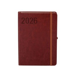 Kalendarz książkowy (terminarz) 2026 FORMALIZM TDW A4 Antra (BRĄZOWY)