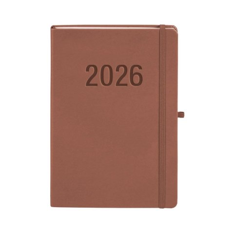 Kalendarz książkowy (terminarz) 2026 MEMOFIX TDW B5 Antra (MOCHA MAUSE)