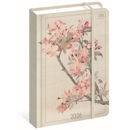 Kalendarz książkowy (terminarz) DZIENNY A5 Interdruk (CHERRY)