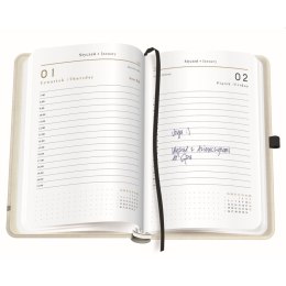 Kalendarz książkowy (terminarz) DZIENNY A5 Interdruk (IDEAS)