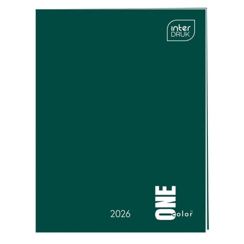 Kalendarz książkowy (terminarz) KIESZONKOWY 80mm x 105mm Interdruk (ONE COLOR)