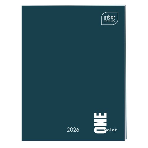 Kalendarz książkowy (terminarz) KIESZONKOWY 80mm x 105mm Interdruk (ONE COLOR)