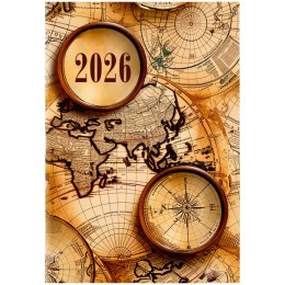 Kalendarz książkowy (terminarz) PCV BEZBARWNY A7 (A7 040 B -MIX)