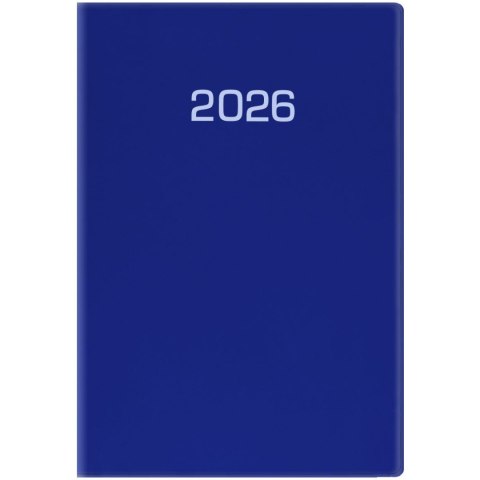 Kalendarz książkowy (terminarz) PCV JEDNOKOLOROWY A7 (A7 036 B -MIX)